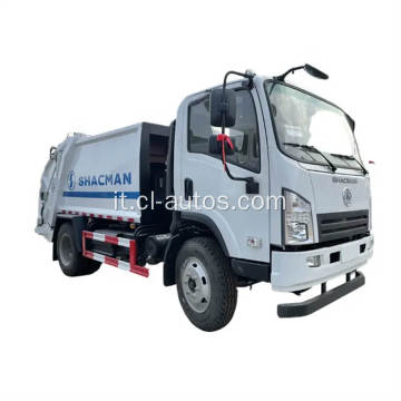 Shacman 4x2 6tons 8000liters Compactor Garbage Truck